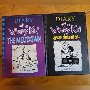 Diary of a Wimpy Kid Book Set Of 2 Hardcover